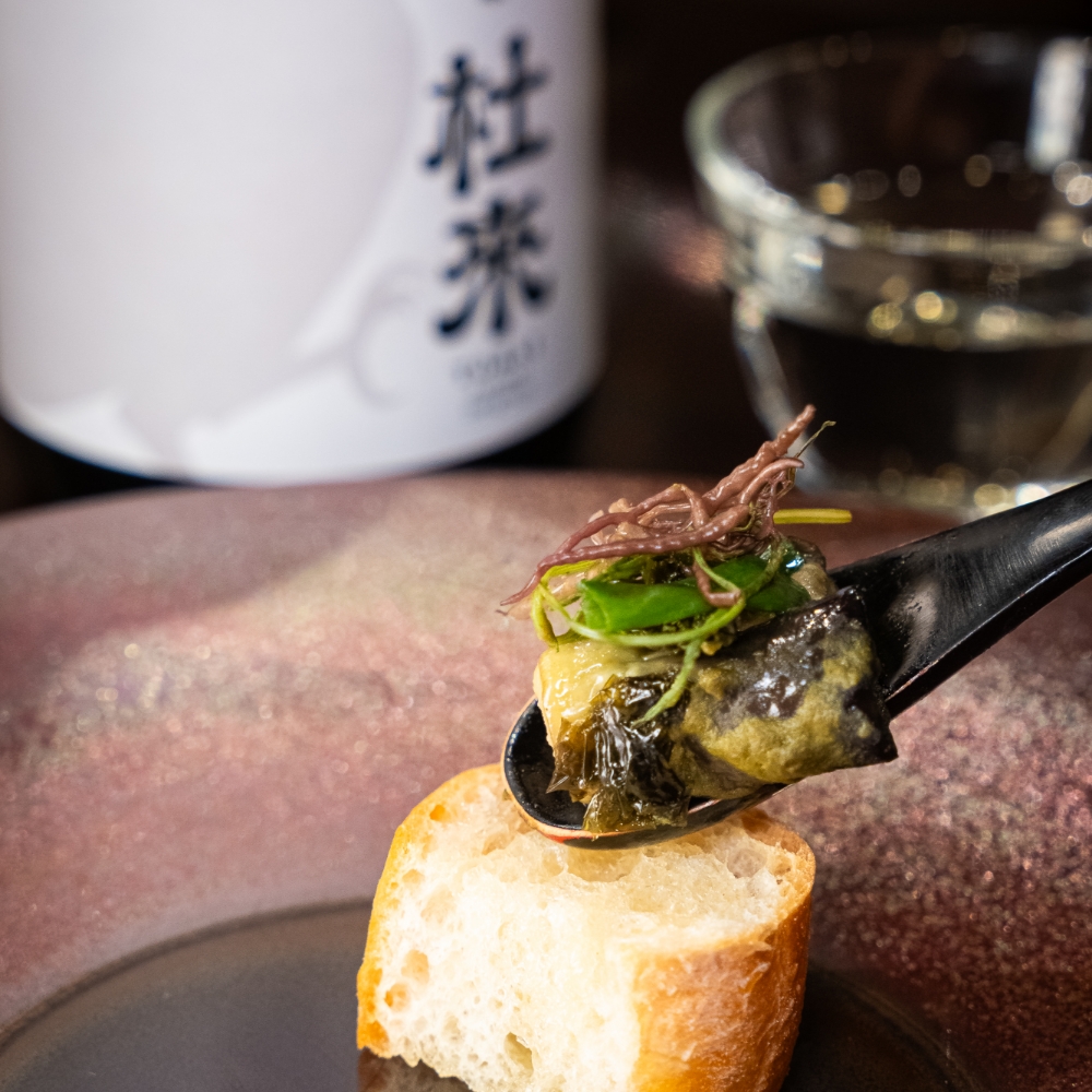 写真:特別純米酒杜來のご紹介
